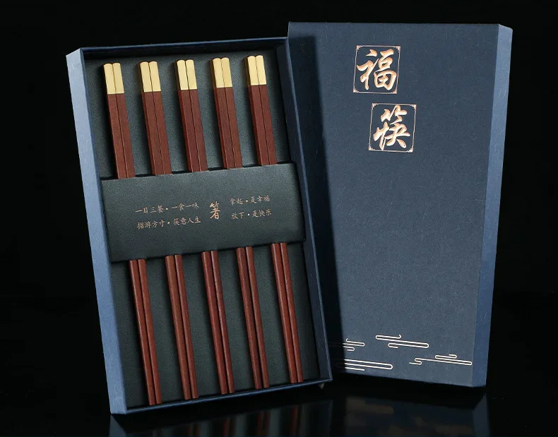 Lot de 5 Paires de Baguettes Bokuta (6 Couleurs)