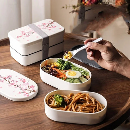Boîte Bento Hongk avec Couverts, Gourde et Sac (2 tailles)