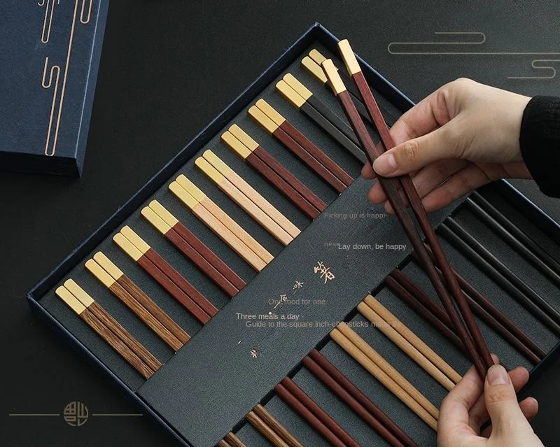 Lot de 10 Paires de Baguettes Buntarō (6 Couleurs)