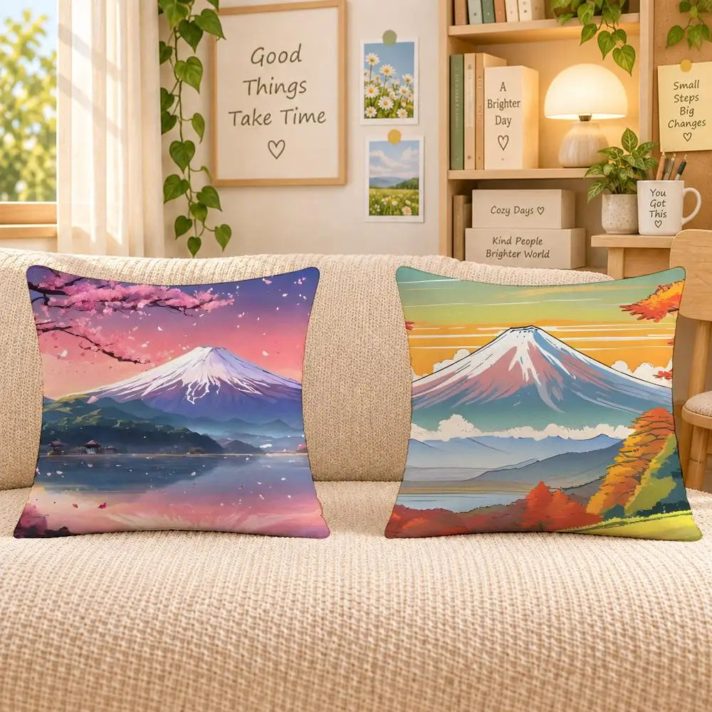 Housse de Coussin Fujisan (6 modèles et 6 tailles)