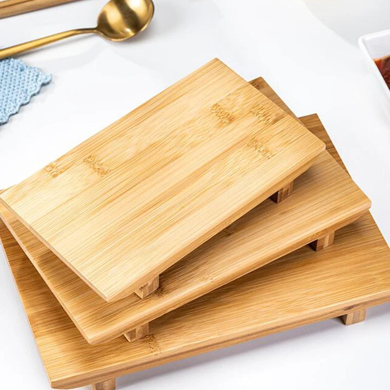 Plateaux à sushi Toyosu droits empilés