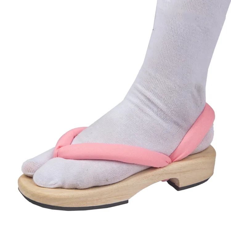 Sandales geta Asakusa bride rose