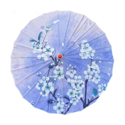 Ombrelle japonaise Yoshino lavande fleurie