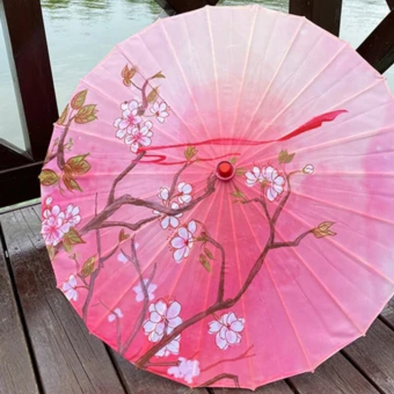 Ombrelle japonaise Yoshino rose cerisier