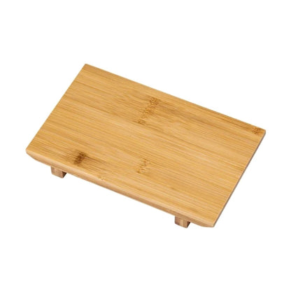 Plateau à sushi Toyosu droit sur pieds en bambou