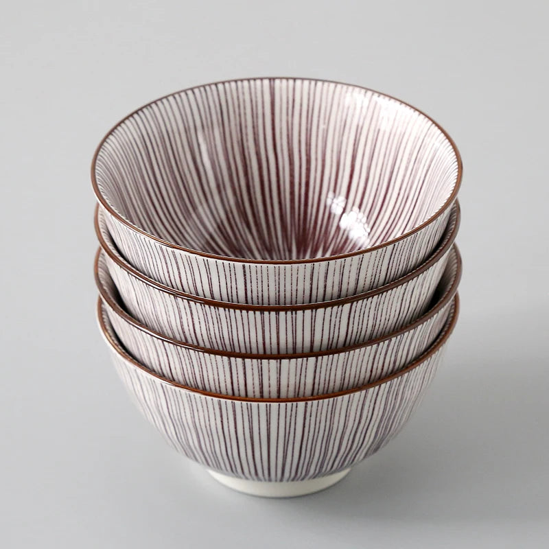 4 Bols à Riz Obashi (18 Couleurs)