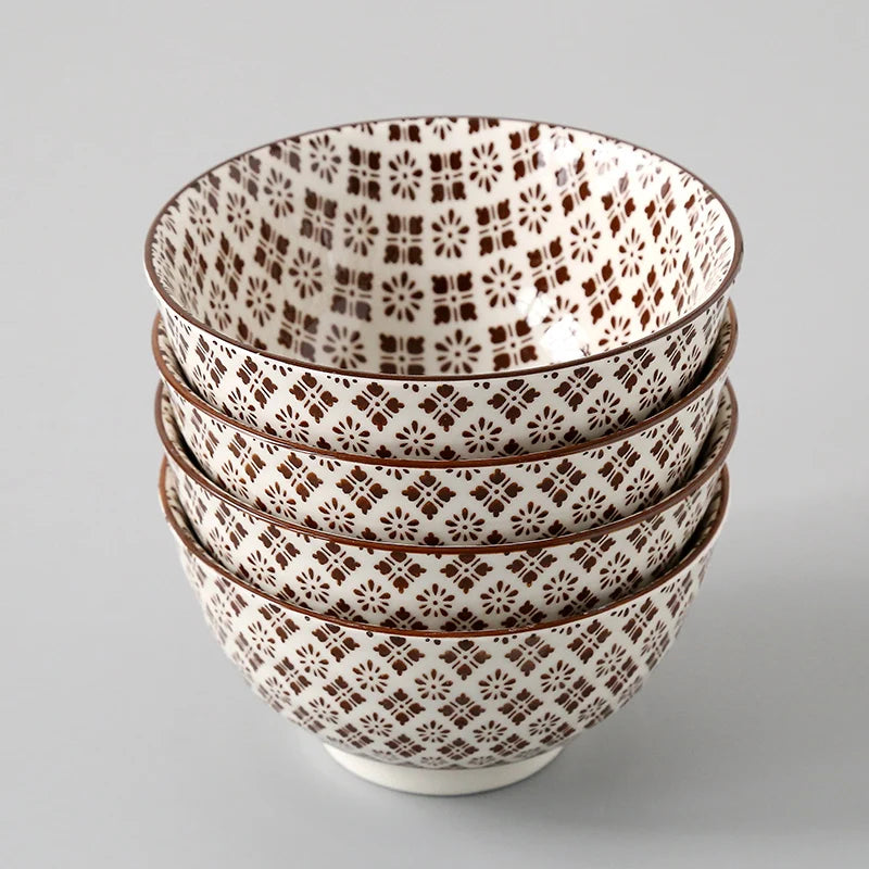 4 Bols à Riz Obashi (18 Couleurs)