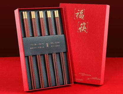 Lot de 5 Paires de Baguettes Bokuto (6 Couleurs)