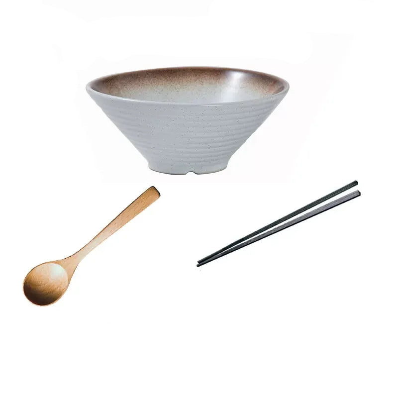 Set bol à ramen Hakata II avec cuillère et baguettes