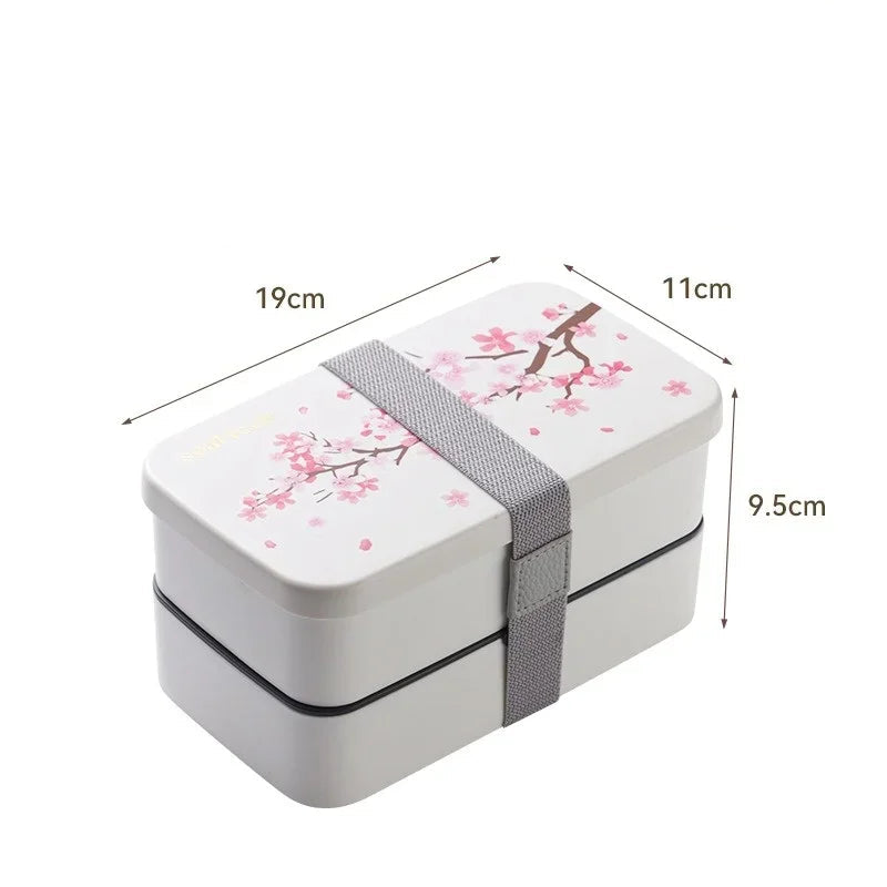 Boîte Bento Hongk avec Couverts, Gourde et Sac (2 tailles)
