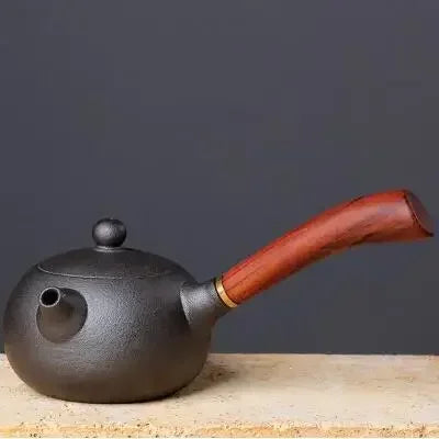 Théière kyusu Nikko noire