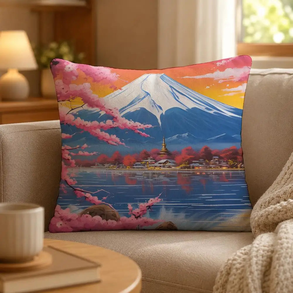 Housse de Coussin Fujisan (6 modèles et 6 tailles)