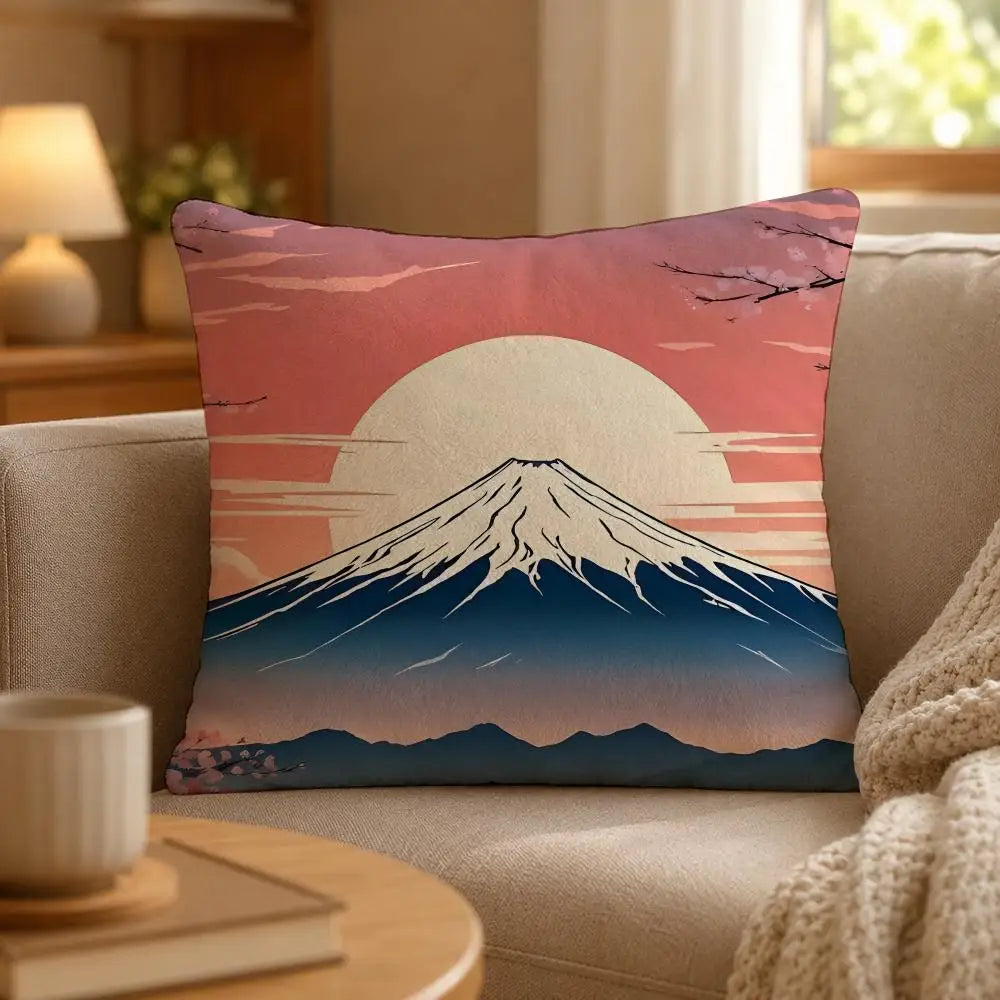 Housse de Coussin Fujisan (6 modèles et 6 tailles)