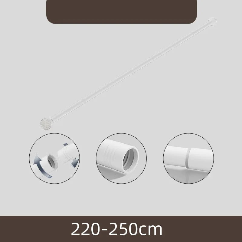 Tringle à Rideaux Réglable Hida (7 Tailles et 2 Couleurs)