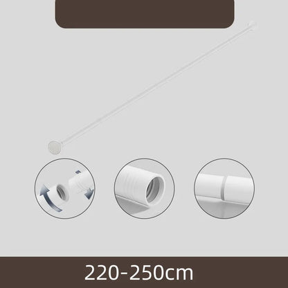 Tringle à Rideaux Réglable Hida (7 Tailles et 2 Couleurs)