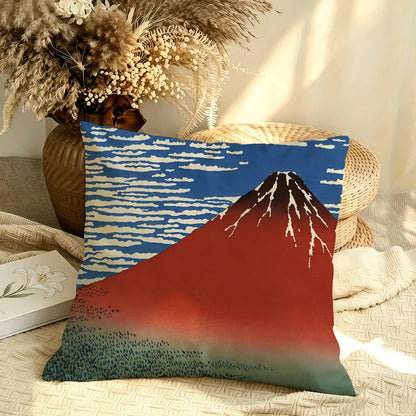 Housse de Coussin Hokusai Ukiyo-e (5 modèles et 8 tailles)