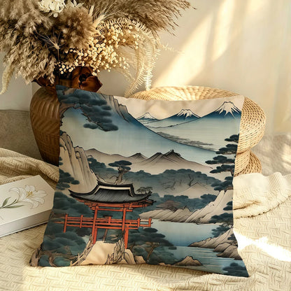 Housse de Coussin Hokusai Ukiyo-e (5 modèles et 8 tailles)