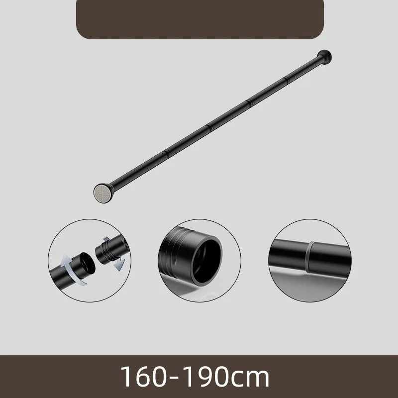 Tringle à Rideaux Réglable Hida (7 Tailles et 2 Couleurs)
