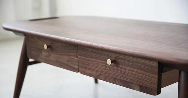 Table Chie (2 couleurs et avec ou sans tiroirs)