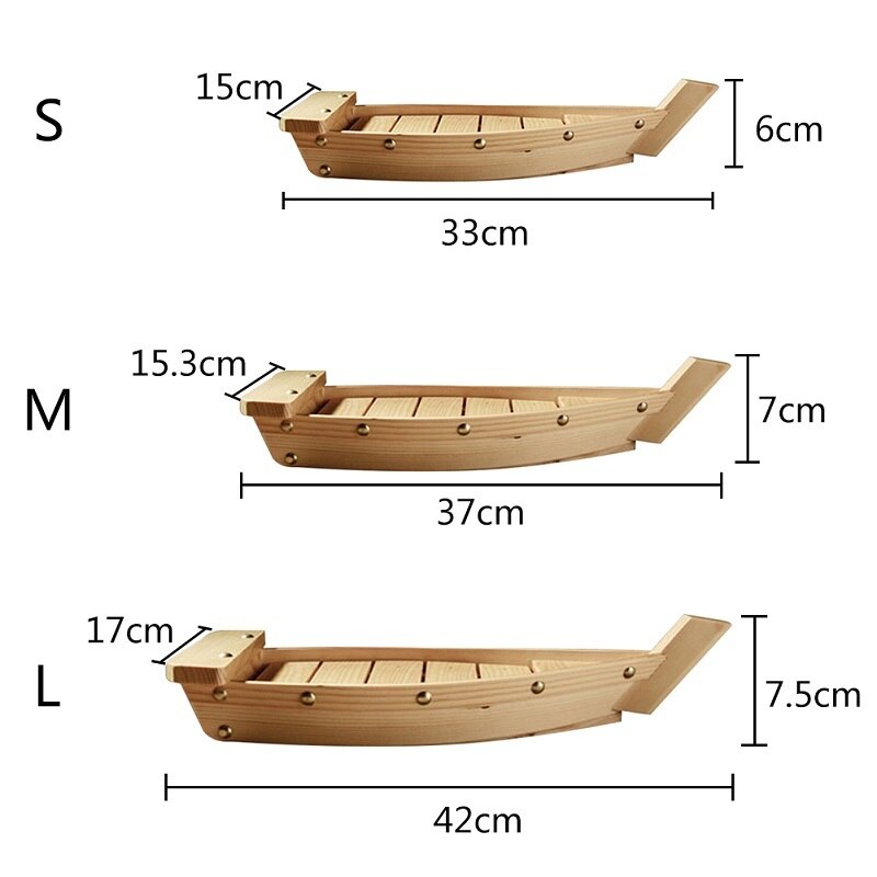 Bateau à Sushi Katsushika (3 tailles)