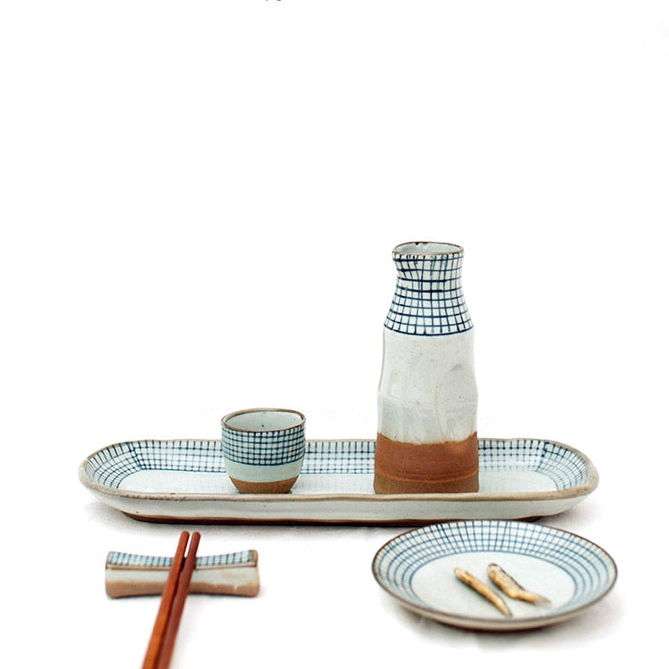 Ensemble de Saké Edogawa