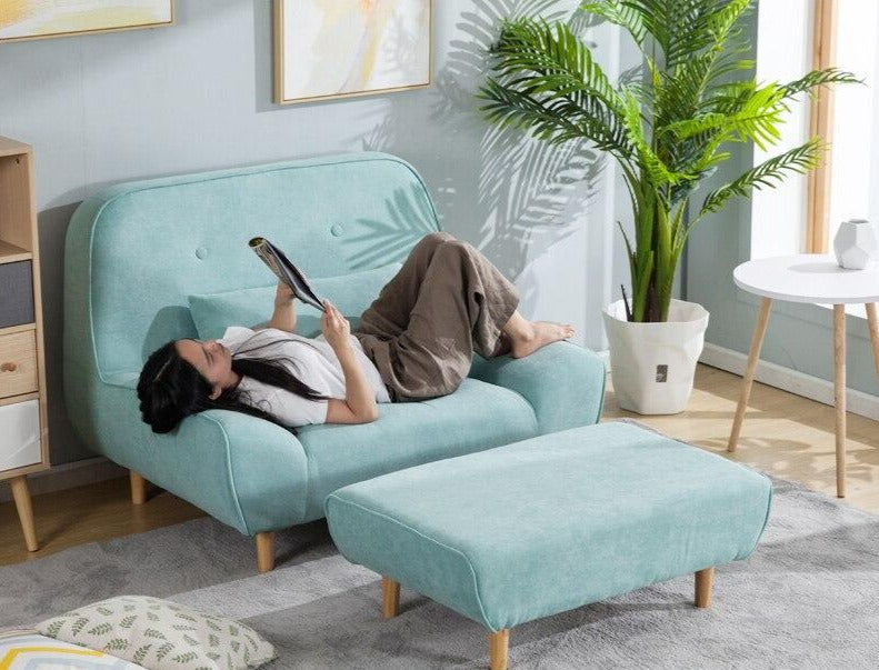 Fauteuil avec Repose-pieds Chimaki (5 couleurs)