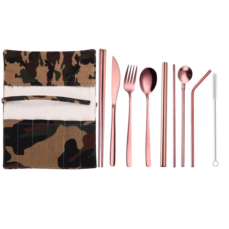 Ensemble de Baguettes, Couverts et Petites cannes de Luxe Moriarty (5 couleurs)