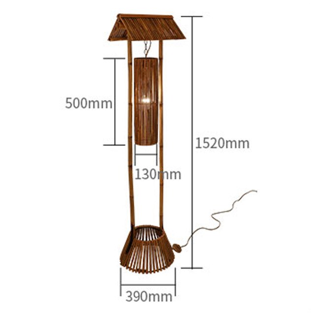 Lampadaire Yura (2 types de lumières)
