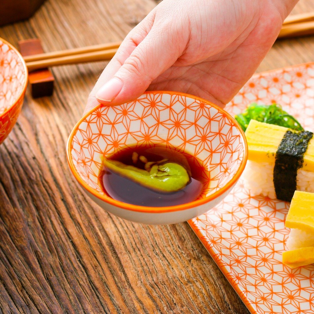 Ensemble D'assiettes à Sushi, Bols à Sauce et Baguettes Marunouchi