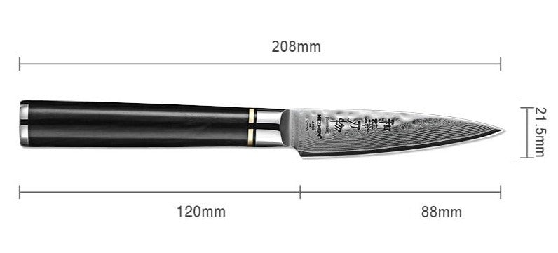 Couteau Shotoh Damas Kohana