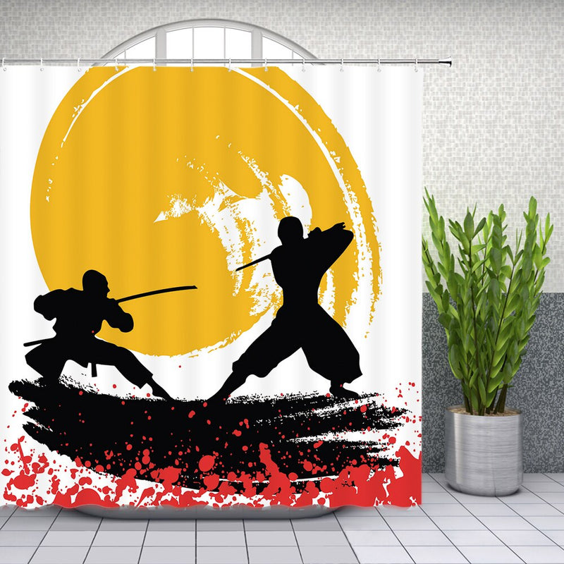 Rideau de Douche Samurai (4 tailles)