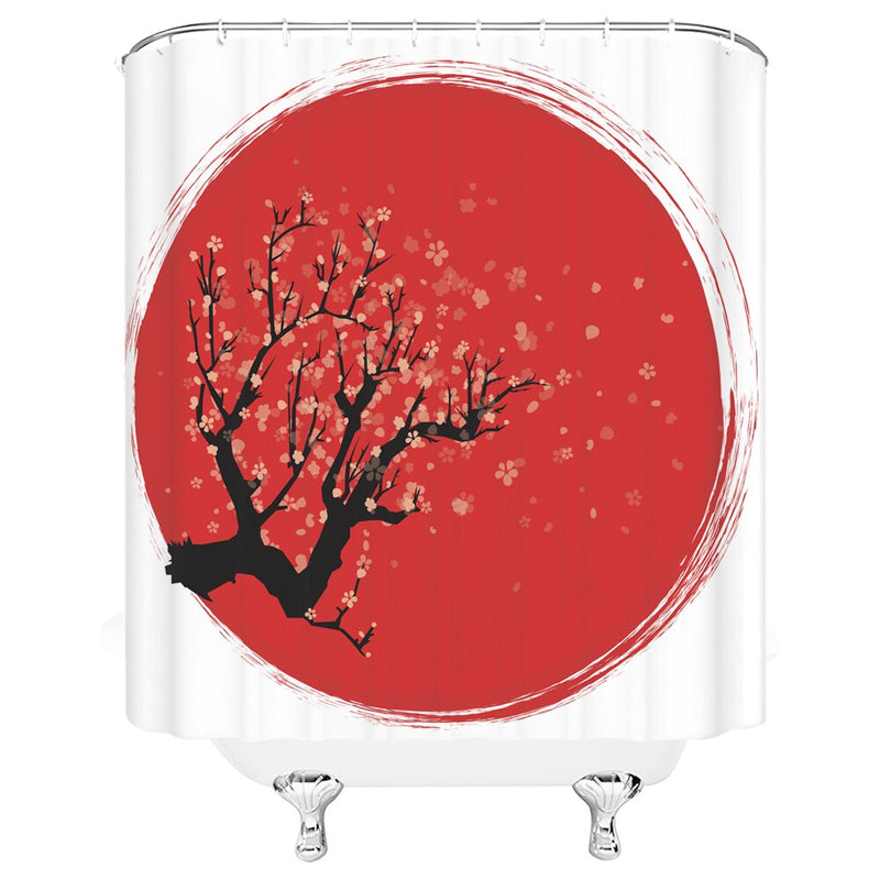 Rideau de Douche Drapeau du Japon (4 tailles)