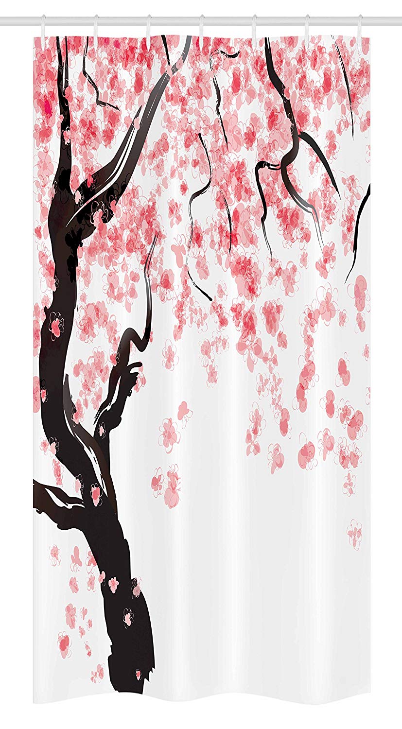 Rideau de Douche Cerisier Japonais (10 tailles)