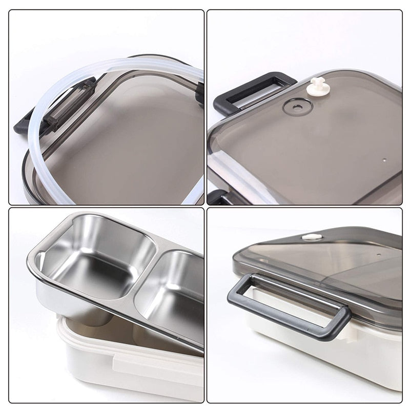 Lot de Bento et Couverts Tuwi (3 couleurs)