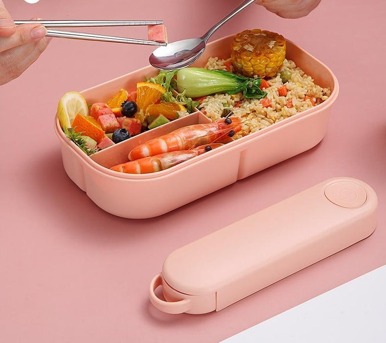 Lot de Bento et Couverts Kanwi (2 couleurs)