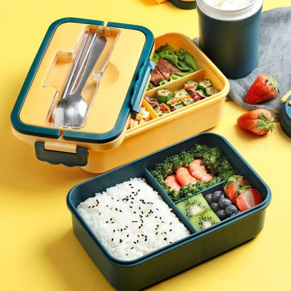 Lot de Bento et Couverts Hyuga (3 couleurs)