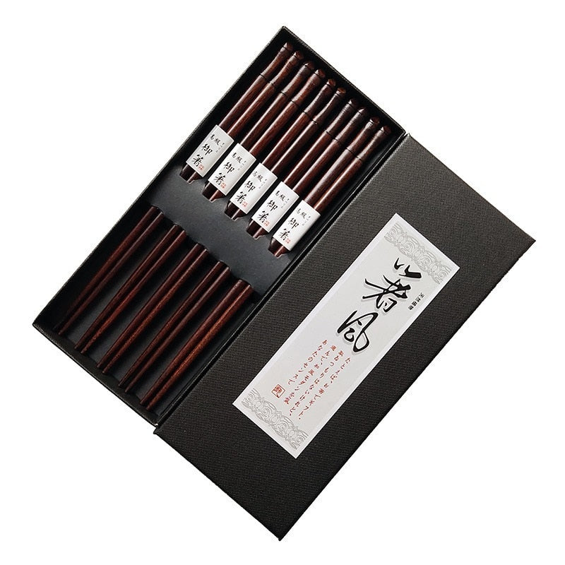 Lot de 5 Paires de Baguettes Tarō (2 couleurs)