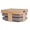 Table et 2 Coussins Hiroshima (4 couleurs)