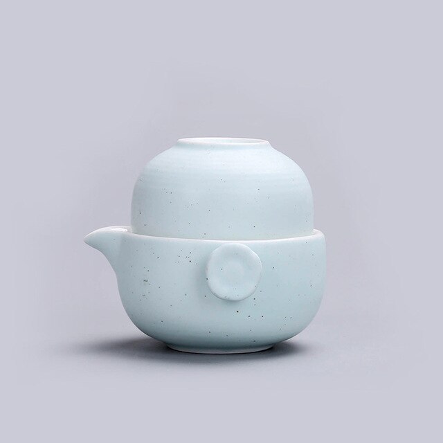 TEANAGOO Service à thé japonais portable, service à thé de voyage